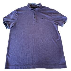 Travis Mathew Men's Size XL Prestige Polo Short Sleeve Purple EUC